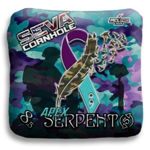 Veteran Suicide Awareness Special Edition - Set of 4 Cornhole bags